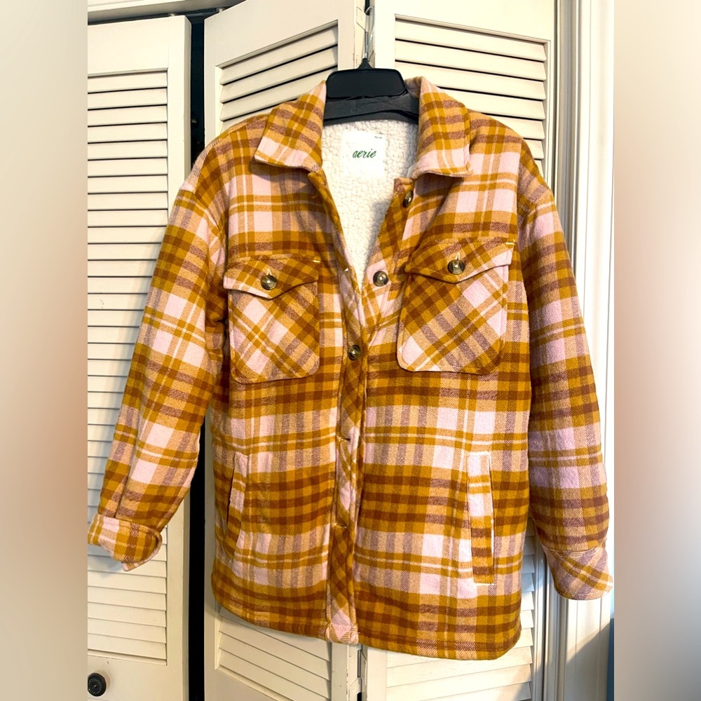 Aerie Women’s Sherpal Flannel - Size XS